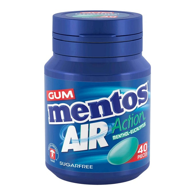 Mentos Sugar Free Spearmint Chewing Gum Bottle,40Pieces – glamshow