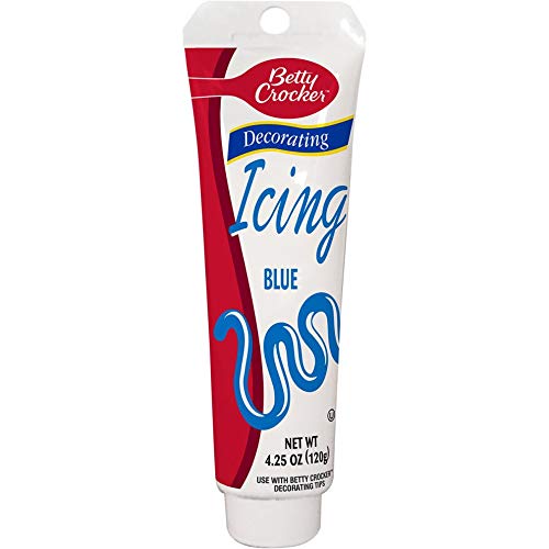 Betty Crocker Decorating Blue Icing Tube 120g Glamshow 9529