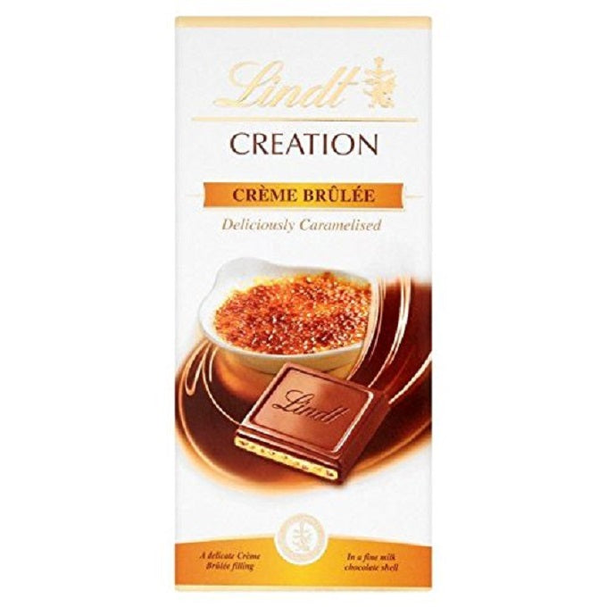 Lindt Creation Cream Brulee Chocolate 150g Glamshow 1550