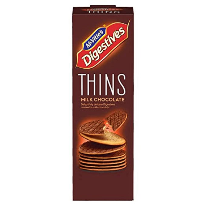 McVitie's Digestives Milk Chocolate Biscuits Twin Pack 2 x 266g, 532g, Chocolate Biscuits