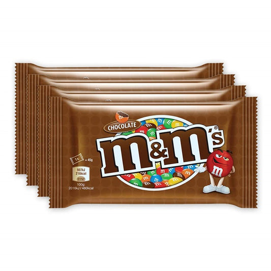 M&M's Milk Chocolate 45gm (Pack of 4)