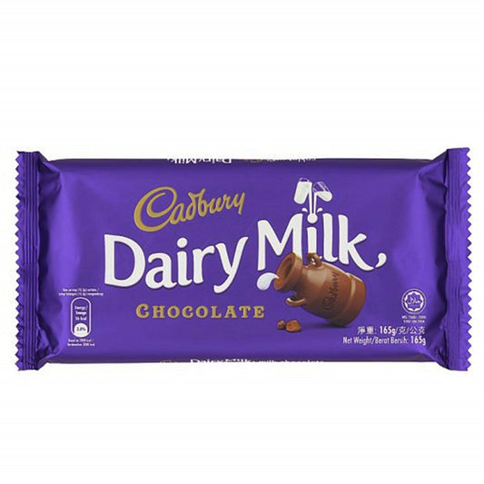 Cadbury Dairy Milk Chocolate, 165g