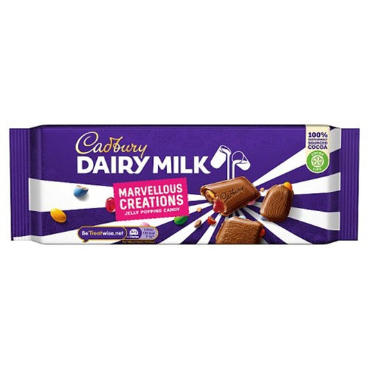 Cadbury Dairy Milk Marvellous Creations Chocolate Bar, 180g (UK Product)