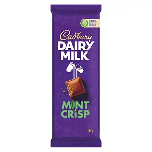 Cadbury Dairy Milk Mint Crisp Chocolate 80gm – glamshow