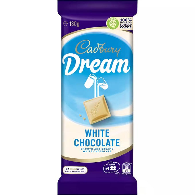 Cadbury Dream White Chocolate 180gm