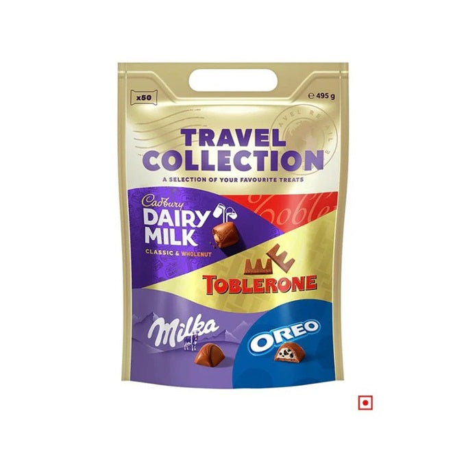 Cadburys Dairy Milk Travel Collection Mini Chocolate Candy & Bars, 50PC (Imported UK)