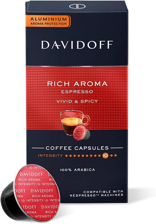 Davidoff Rich Aroma Espresso Vivid & Spicy Coffee Capsules