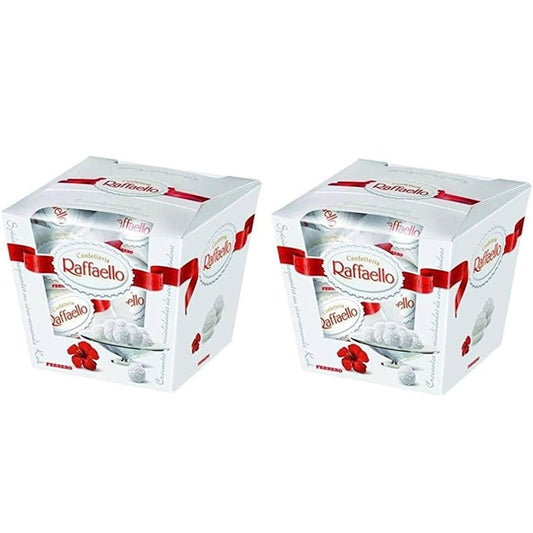 Ferrero Raffaello 15 Pieces, 150gm (Pack of 2)