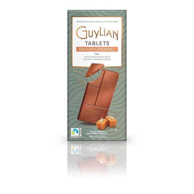 Guylian Salted Caramel Chocolate Tablet 100g – glamshow