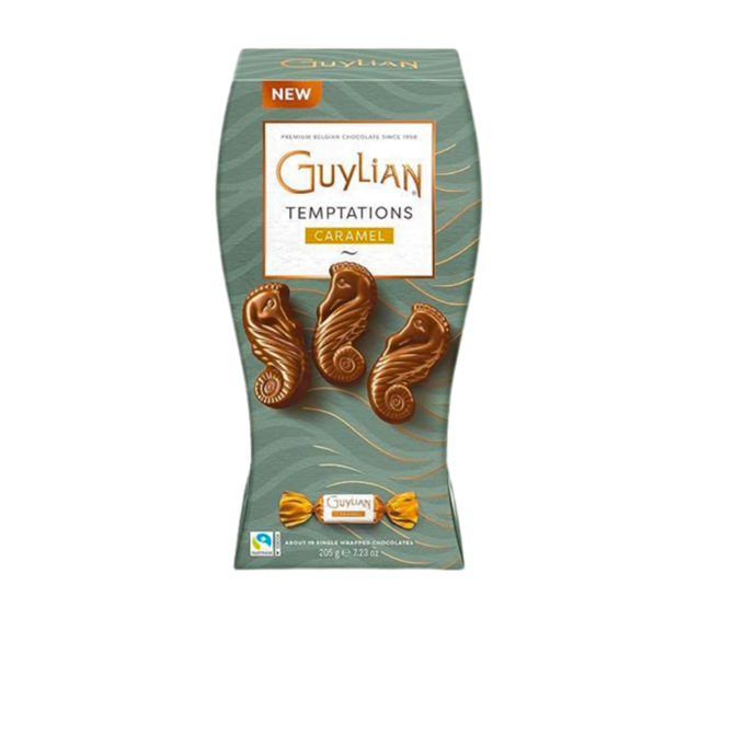 Guylian Temptations Caramel Chocolate Shells 200gm