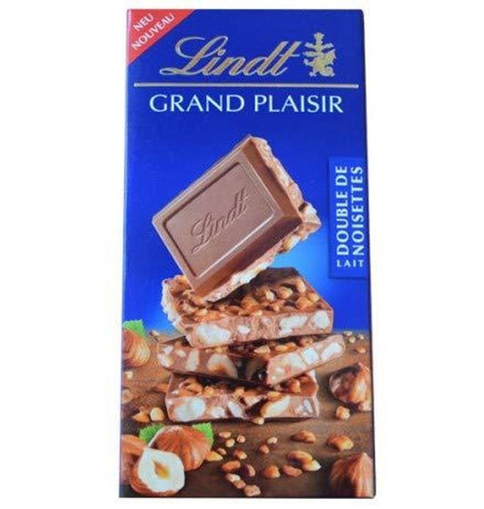 Lindt Grand Plaisir Milk Hazelnut Chocolate 150g