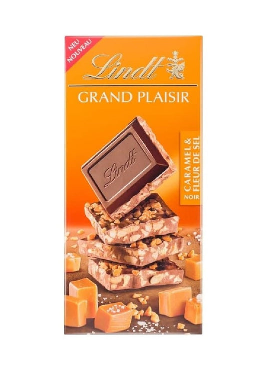 Lindt Grand Plaisir Salted Caramel Milk Chocolate 150gm