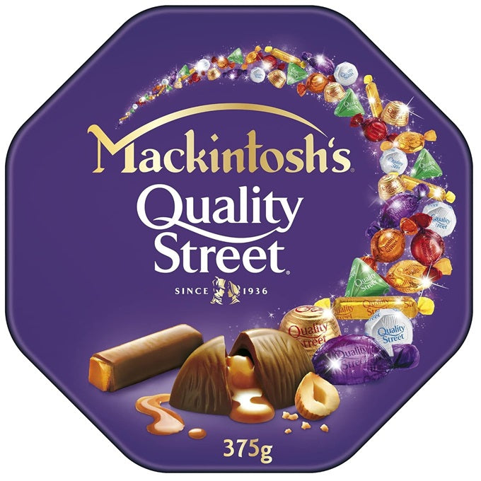 Mackintosh's Quality Street Chocolate Tin, 375g