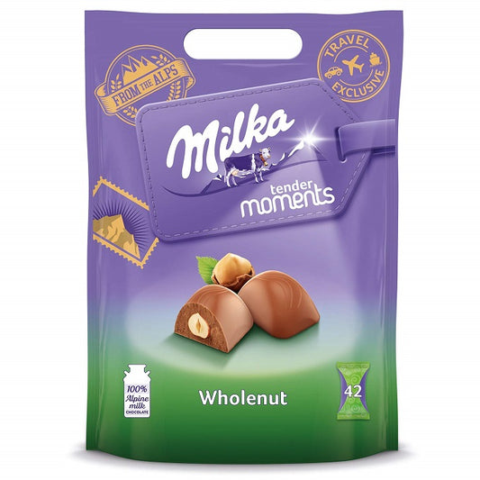 Milka Tender Moments Wholenut Pouch, 405gm