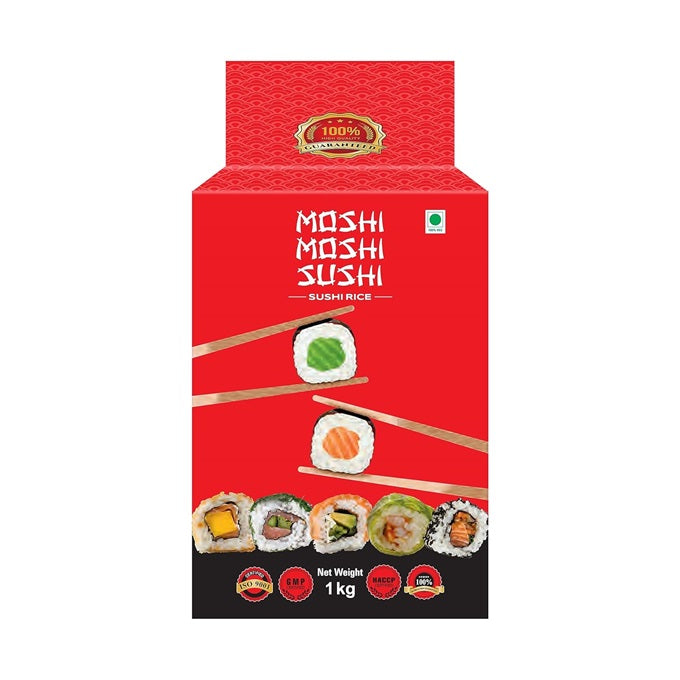 Moshi Moshi Sushi Sushi Rice 1Kg