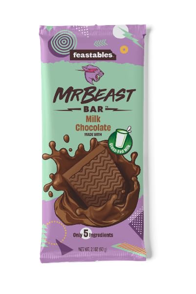 Mr. Beast Feastables Milk Chocolate  60gm