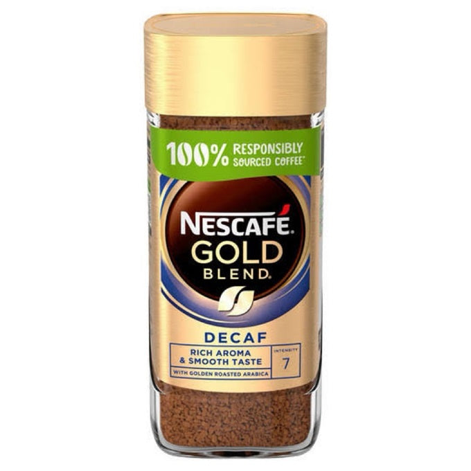 Nescafé Gold Blend Decaf Coffee 200g