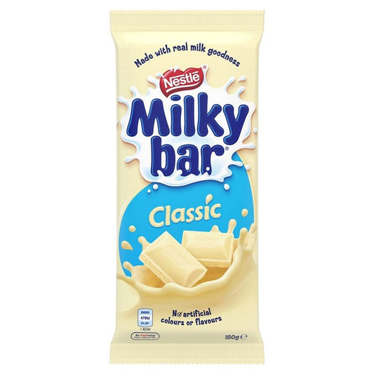 Nestle Milkybar Classic Bar 180gm