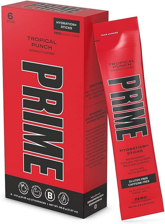 Prime Hydration Drink Sticks Tropical Punch 58.8g