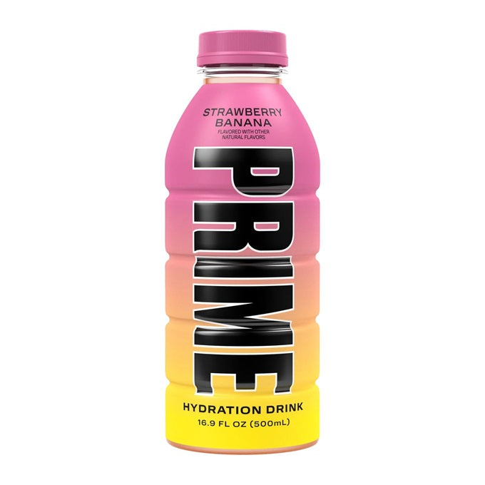 Prime Hydration Drink, Strawberry Banana 500ML