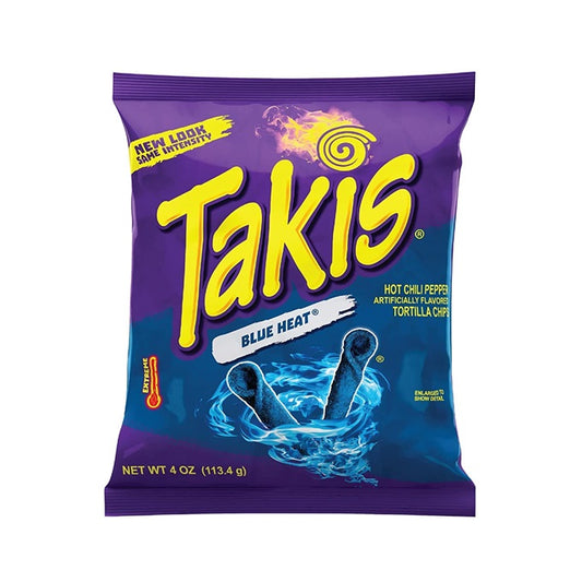 Takis Blue Heat Rolled Tortilla Chips 92.3g