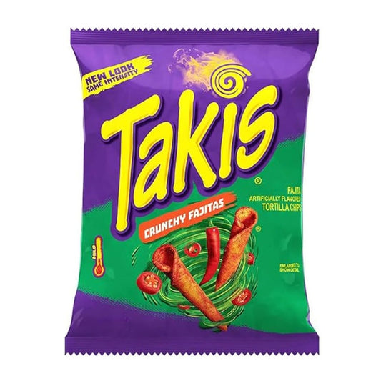 Takis Crunchy Fajitas Tortilla Chips 92.3g