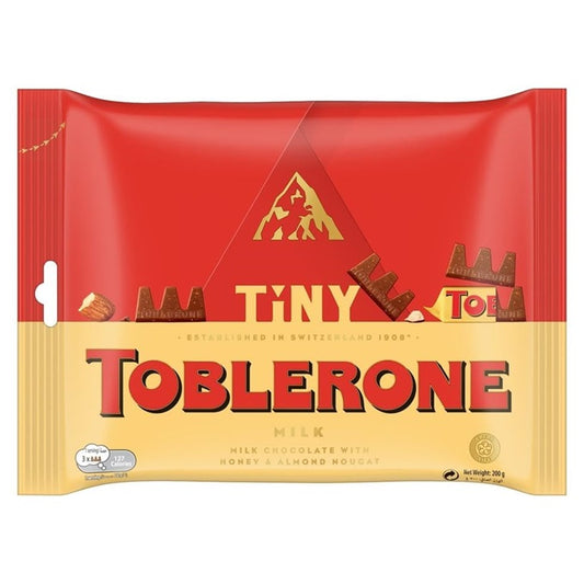 Toblerone Tiny Milk Chocolate Minis, 200g