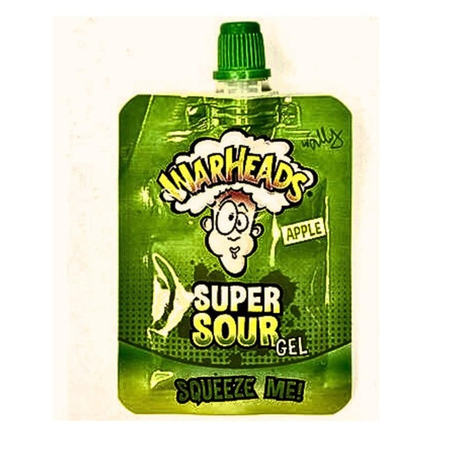 Warheads Super Sour Squeez Me! Gel Apple Flavour 20gm