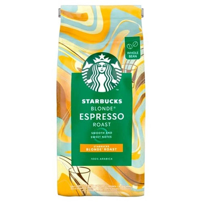 Starbucks Blonde Espresso Roast Coffee Beans (200g)