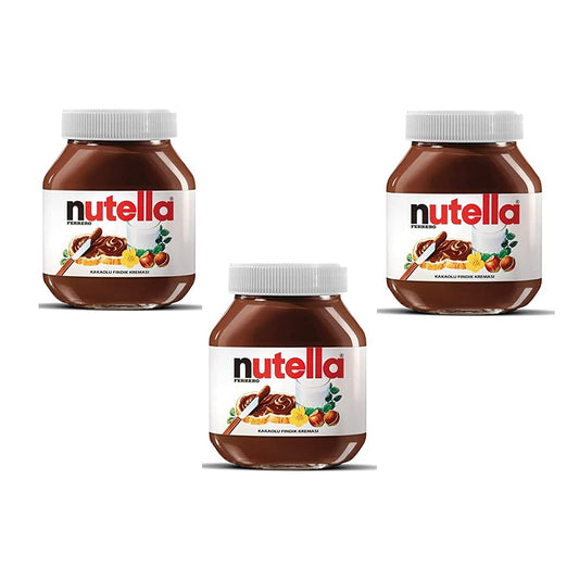 Nutella Hazelnut Spread 750g Pack of 3