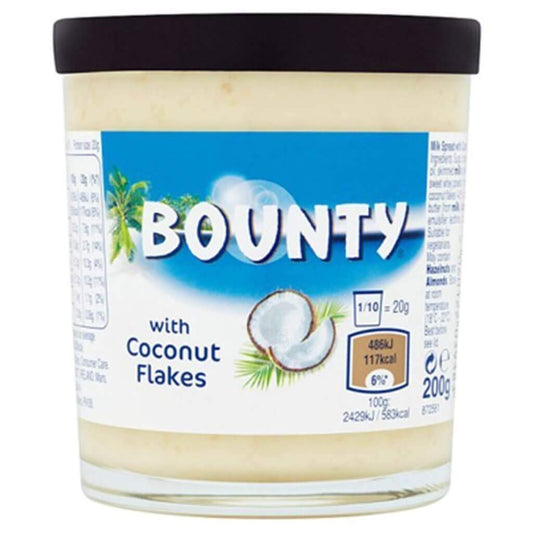 Bounty Milk Spread with Coconut Flakes 200g