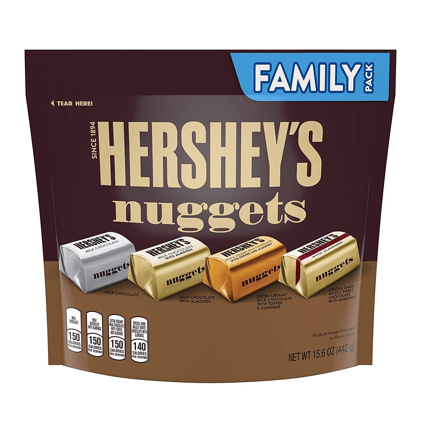 Hershey's Nuggets Assortment Family Pack 442g