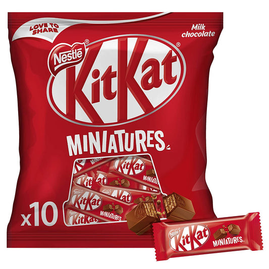 Kitkat Crispy Wafer Finger Covered with Milk Chocolate 110g