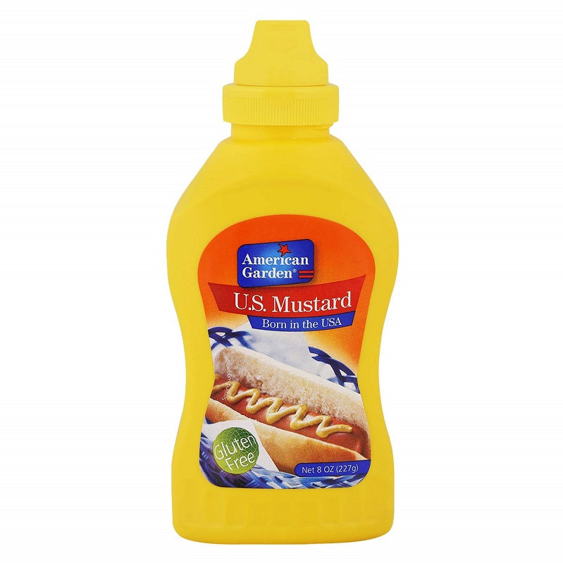 American Garden U.S. Mustard Sauce 227g Imported