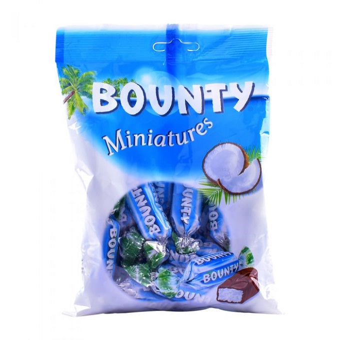 Bounty Miniatures Chocolate 150gm Imported