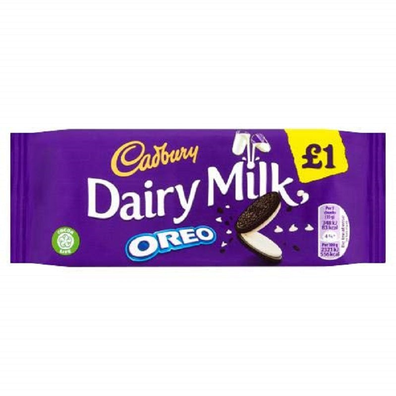 Cadbury Dairy Milk Oreo Imported 120g