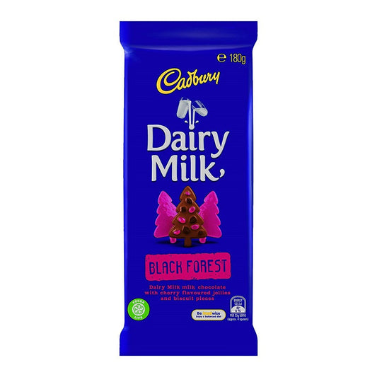 Cadbury Dairy Milk Black Forest Imported 180g