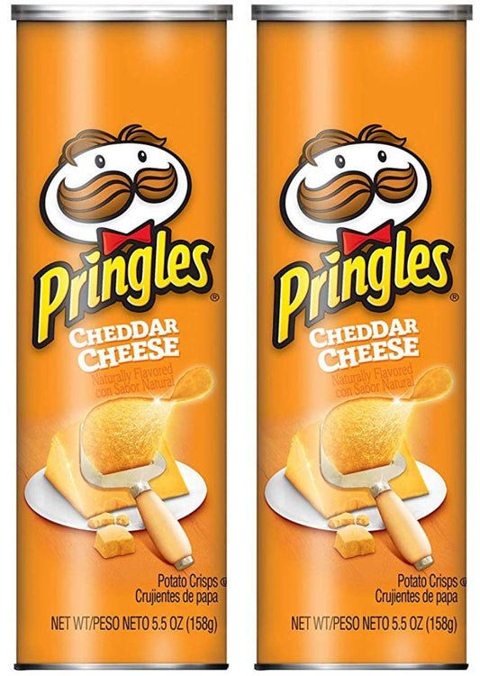 Pringles Cheddar Cheese Chips Pack of 2