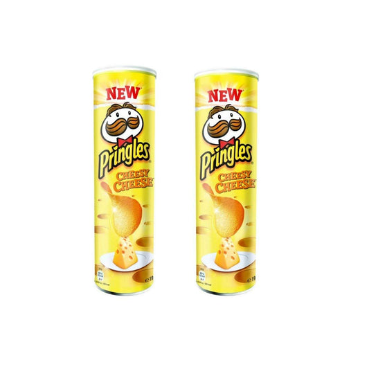 Pringles Cheesy Cheese Chips Pack of 2