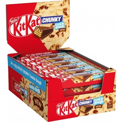 Kitkat Chunky Cookie Dough Chocolate 42gm Pack of 24