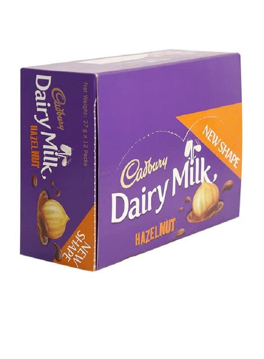 Cadbury Dairy Milk Hazelnut Milk Chocolate 35gm × 12 Packs