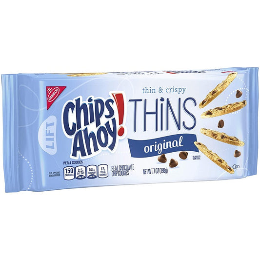 Chips Ahoy! Thins Original Cookies 198g