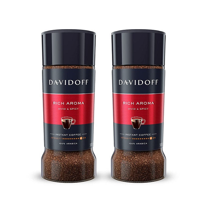 Davidoff Rich Aroma Instant Coffee 100gm (Pack of 2)