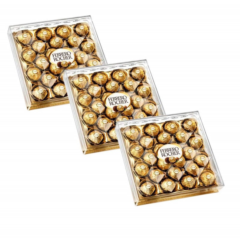 Ferrero Rocher Chocolate 24 Pieces (Pack of 3)