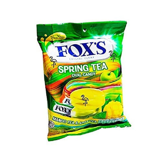 Fox's Crystal Clear Spring Tea Oval Candy 125gm