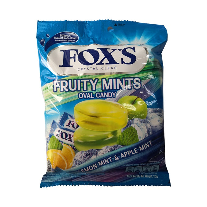 Fox's Fruity Mints Oval Candy 125g