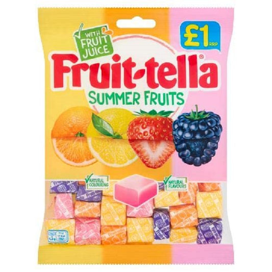 Fruitella Duo Fruits Bag 135gm