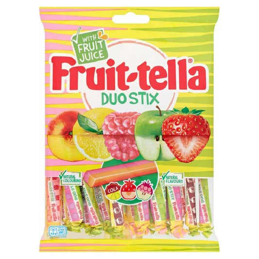 Fruittella Duo Stix Sweets Bag 135gm