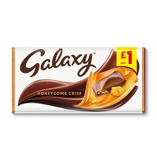 Galaxy Honeycomb Crisp Chocolate 114g