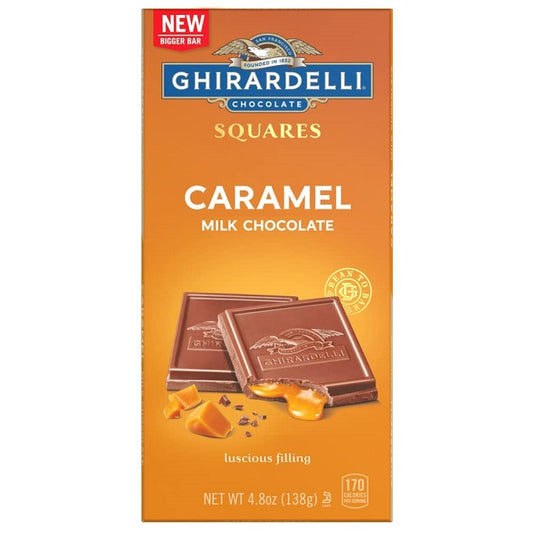 Ghirardelli Squares Caramel Milk Chocolate 138gm